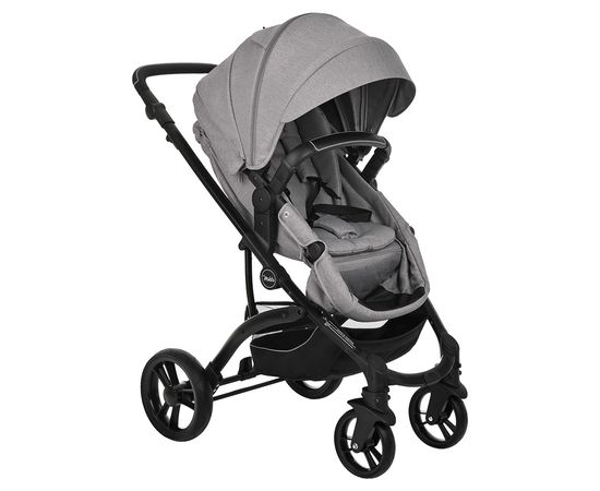 Коляска трансформер Pituso Mikki G16 grey black PU купить,NaN