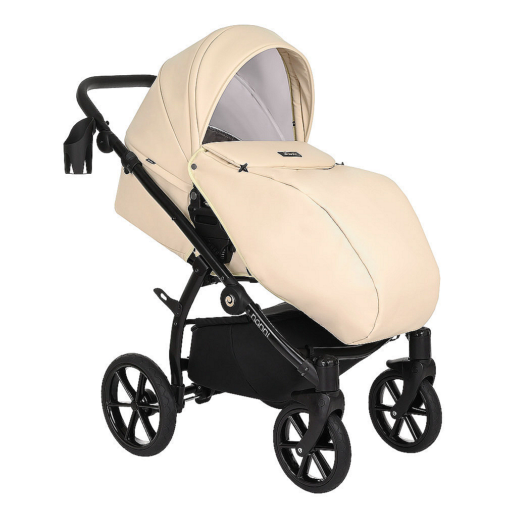  Коляска 2 в 1 Tutis Nanni leather beige купить,NaN