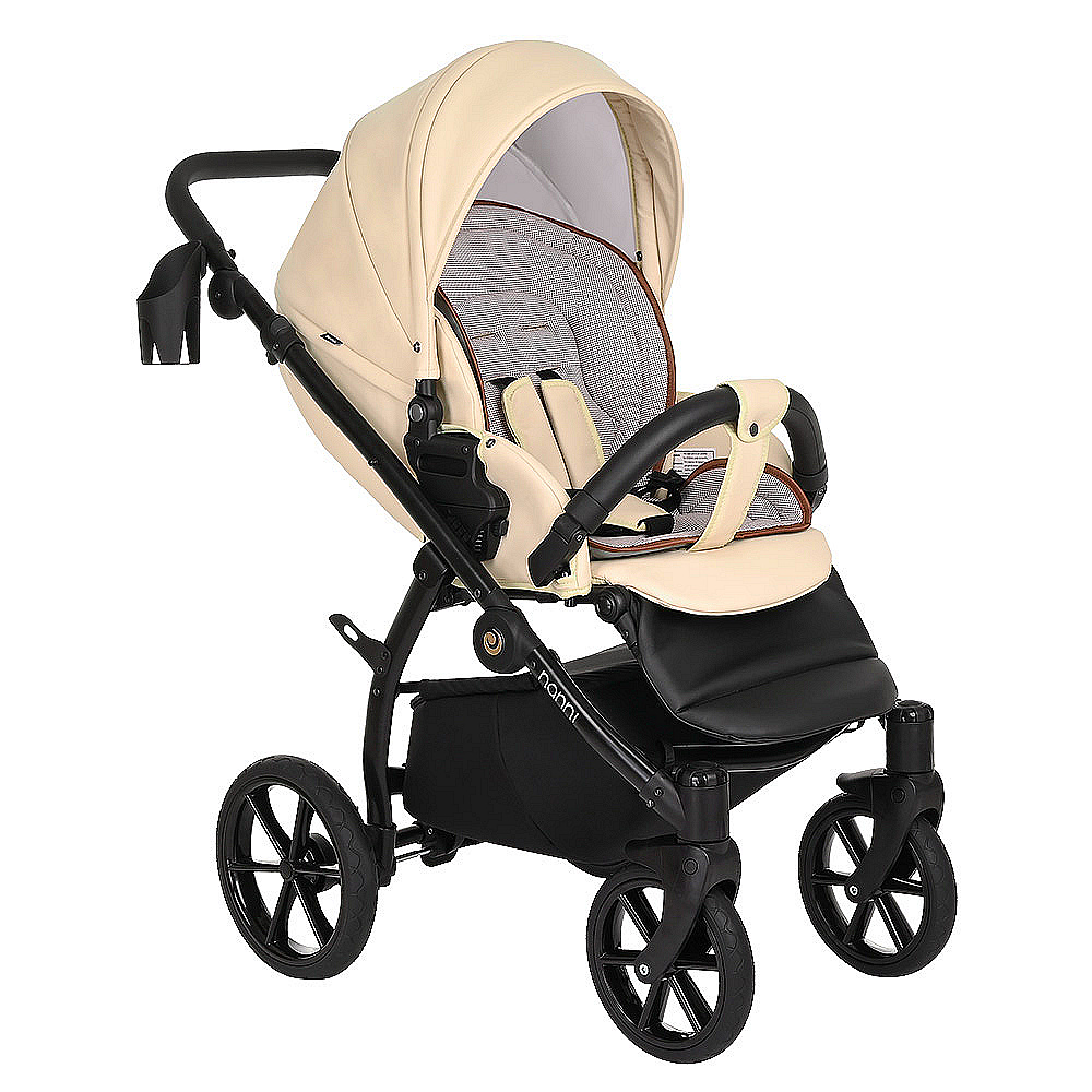  Коляска 2 в 1 Tutis Nanni leather beige купить,NaN