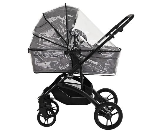 Коляска трансформер Pituso Mikki G16 grey black PU купить,NaN
