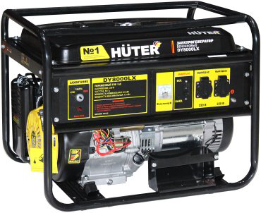Электростанция бензиновая Huter DY8000LX купить,298390