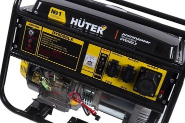 Электростанция бензиновая Huter DY8000LX купить,0