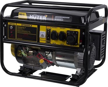 Электростанция бензиновая Huter DY8000LX купить,0
