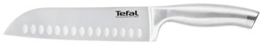Tefal сантоку K1700674, лезвие: нержавеющая сталь 1 шт