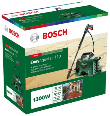 Мойка электрическая Bosch EasyAquatak 110 06008A7F00, 110 бар купить,NaN