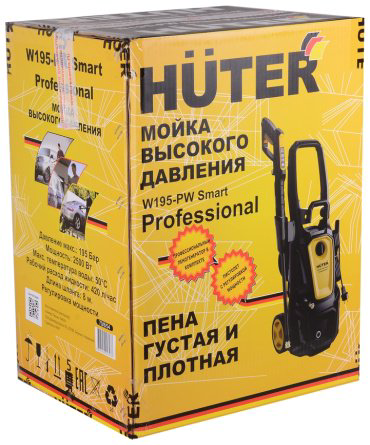 Мойка высокого давления Huter W195-PW SMART PROFESSIONAL 70/8/54, 195 бар купить,NaN