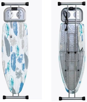 Гладильная доска Perilla Silvia 120x44 серая купить,NaN