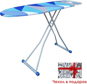 Гладильная доска Magna MB-380 синий/серый