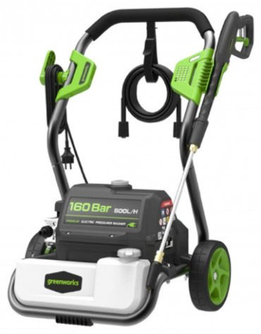 Мойка высокого давления Greenworks 5106807, 160 бар купить,NaN