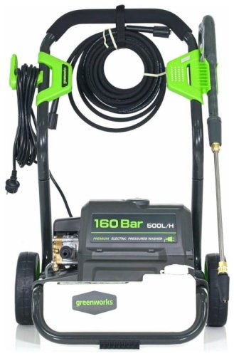 Мойка высокого давления Greenworks 5106807, 160 бар купить,0