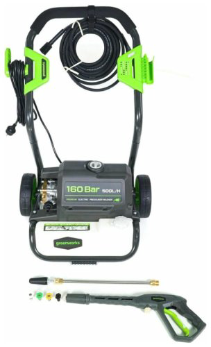 Мойка высокого давления Greenworks 5106807, 160 бар купить,NaN