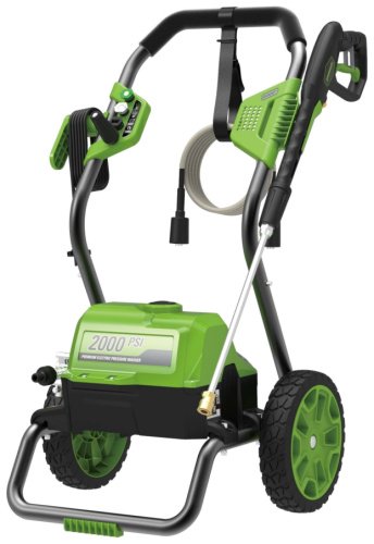 Мойка высокого давления Greenworks GPW2000II 5106707, 140 бар