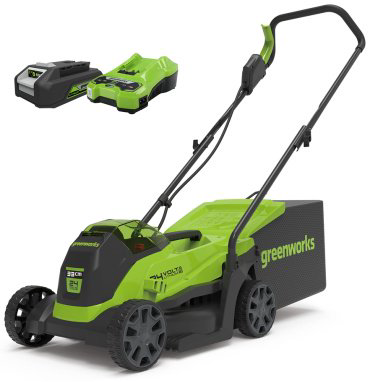 Газонокосилка Greenworks колесная GD24LM33K2 2516107UA купить,NaN