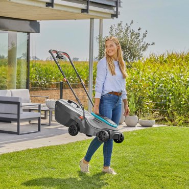 Газонокосилка GARDENA колесная 14633-20 купить,NaN