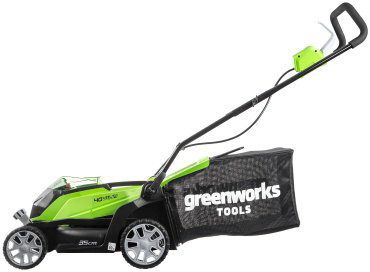 Газонокосилка Greenworks колесная G40LM35 2501907 купить,NaN