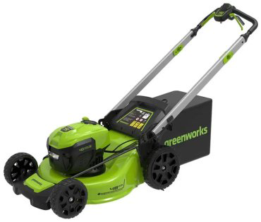 Газонокосилка Greenworks колесная GD40LM48SP 2517407 купить,NaN
