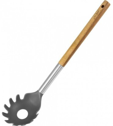 Lamart ложка для спагетти Wood LT3980 1 шт, дерево, нержавеющая сталь