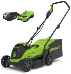 Газонокосилка Greenworks колесная GD24LM33K2 2516107UA