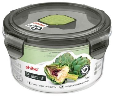 Бытпласт контейнер BRILLIANT 4311796 1 шт, пластик купить,NaN