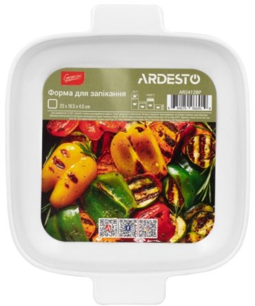 Ardesto форма AR2412BP, фарфор