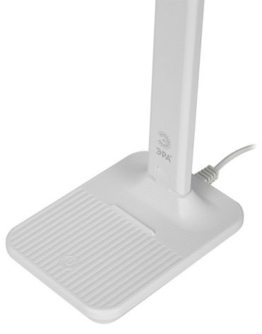 Настольная лампа ЭРА NLED-500-10W-W LED, 10 Вт, пластик, металл купить,NaN
