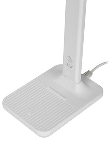 Настольная лампа ЭРА NLED-500-10W-W LED, 10 Вт, пластик, металл купить,NaN