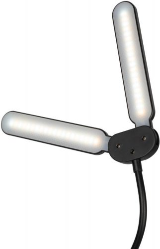 Настольная лампа ЭРА NLED-512-6W-BK без цоколя, 6 Вт, пластик купить,0
