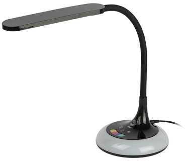 Настольная лампа ЭРА NLED-481-10W-BK LED, 10 Вт, пластик купить,NaN