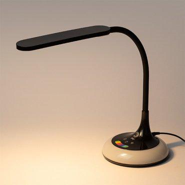 Настольная лампа ЭРА NLED-481-10W-BK LED, 10 Вт, пластик купить,NaN