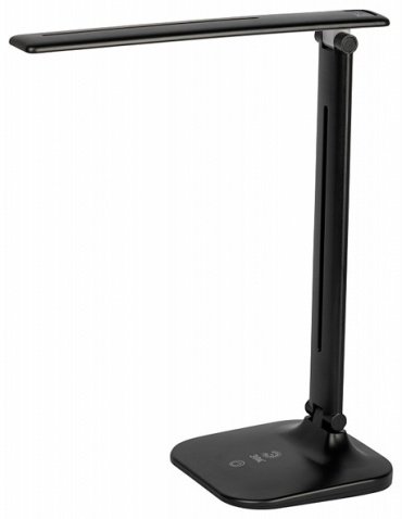 Настольная лампа ЭРА NLED-510-8W-BK LED, 8 Вт, пластик