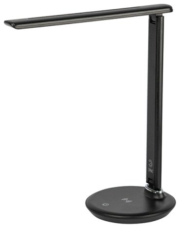 Настольная лампа ЭРА NLED-505-10W-BK LED, 10 Вт, металл, пластик