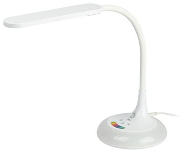 Настольная лампа ЭРА NLED-481-10W-W LED, 10 Вт, пластик купить,NaN