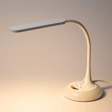 Настольная лампа ЭРА NLED-481-10W-W LED, 10 Вт, пластик купить,0