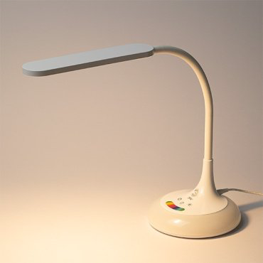 Настольная лампа ЭРА NLED-481-10W-W LED, 10 Вт, пластик купить,NaN