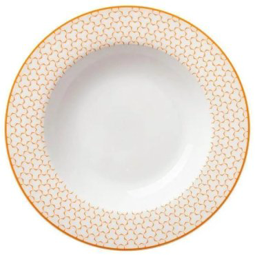 Home Queen тарелка Медовая 21.7 см 1 шт, костяной фарфор купить,NaN