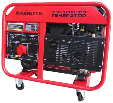 Электростанция бензиновая Magnetta GFE12000E3 купить,NaN