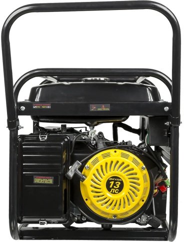 Электростанция бензиновая Huter DY6500LX + колеса купить,0