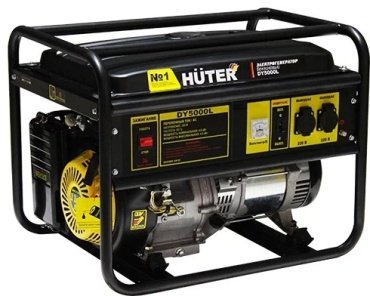 Электростанция бензиновая Huter DY5000L