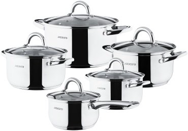 Ardesto смешанный набор Gemini Gourmet Andria AR1910GPS металл, сталь, стекло 10 в 1 - ForteMarket Ardesto смешанный набор Gemini Gourmet Andria AR1910GPS металл, сталь, стекло 10 в 1 купить,NaN