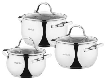 Ardesto набор кастрюль Gemini Vittoria AR1906GSS сталь 6 в 1 купить,NaN