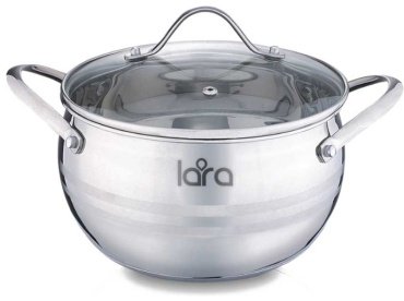 LARA набор кастрюль Apple LR02-86 сталь 3 в 1 - ForteMarket LARA набор кастрюль Apple LR02-86 сталь 3 в 1 купить,0