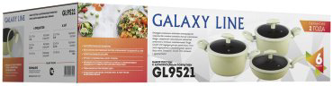 GALAXY LINE смешанный набор GL9521 алюминий 6 в 1 - ForteMarket GALAXY LINE смешанный набор GL9521 алюминий 6 в 1 купить,NaN