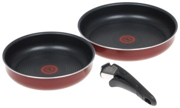 Tefal набор сковородок 04175810 алюминий 3 в 1 купить,NaN