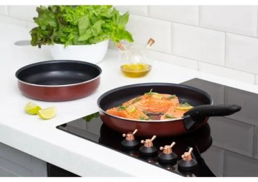 Tefal набор сковородок Tefal Ingenio RED 5 /04175820 алюминий 3 в 1 купить,NaN