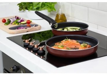 Tefal набор сковородок Tefal Ingenio RED 5 /04175820 алюминий 3 в 1 купить,NaN