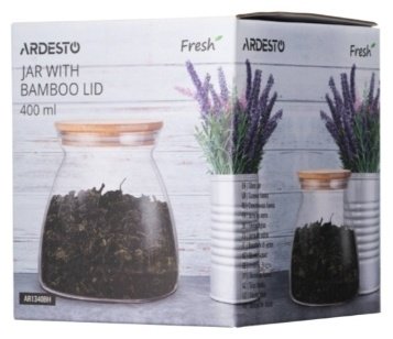 ARDESTO банка AR1340BH, пластик, стекло, силикон