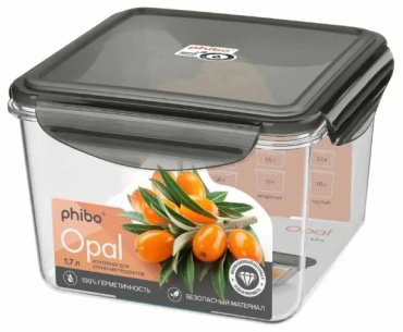 Phibo контейнер Opal 433147313 1 шт, тритан купить,NaN