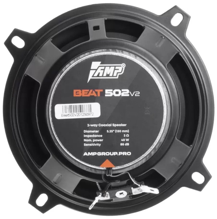 AMP коаксиальная АС Beat 502 v2 купить,15499