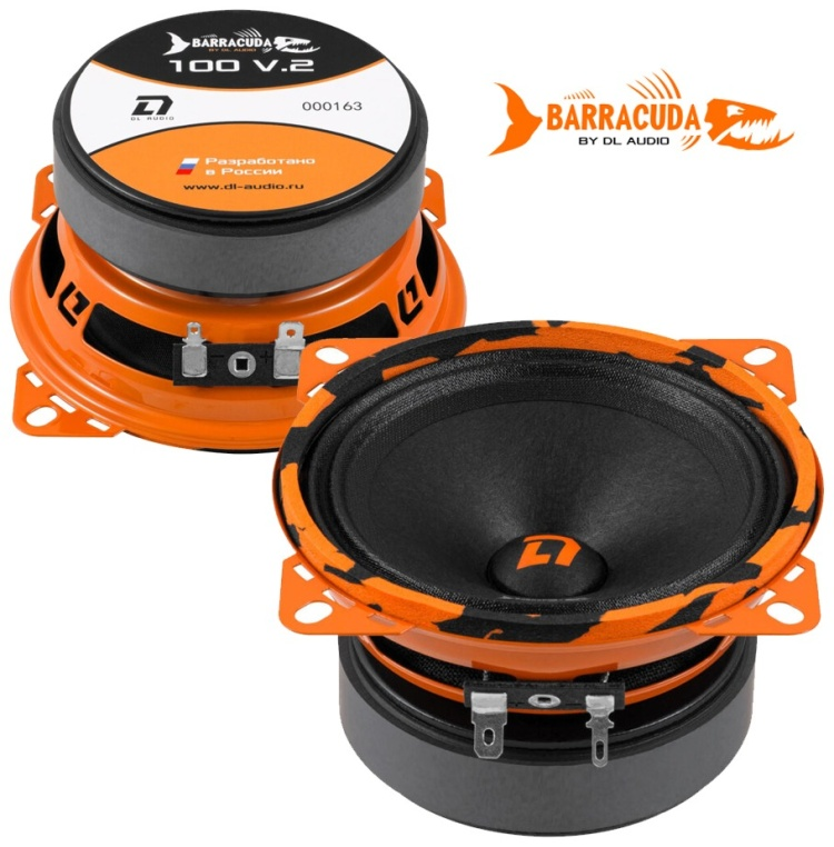 DL Audio среднечастотная АС Barracuda 100 V2