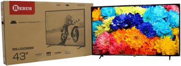 Телевизор Rebus RIS-LE43S8000 109 см черный купить,0